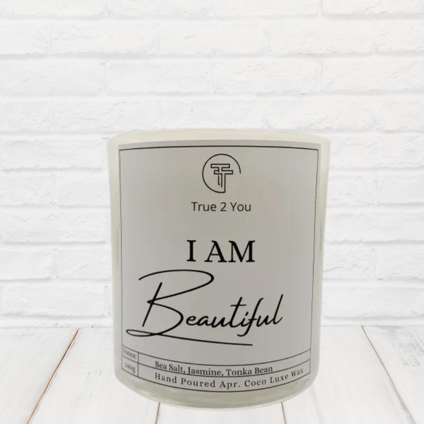 I Am Beautiful (10oz) Hand Poured Candle