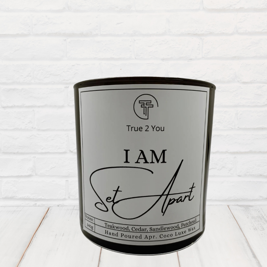 I Am Set Apart (10oz) Hand Poured Candle